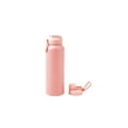 thumbnail image 1 of Mainstays 40 fl oz Pearl Blush Solid Print Insulated Stainless Steel Water Bottle with 2 Interchangeable Lids, 1 of 5