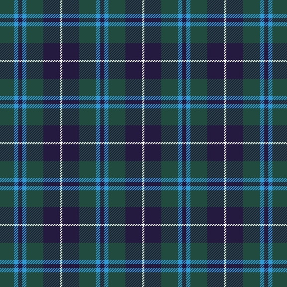 Mainstays 1.5 Yards 100% Cotton Light-weight Flannel Plaid Check, Green, 42" Wide for Crafts