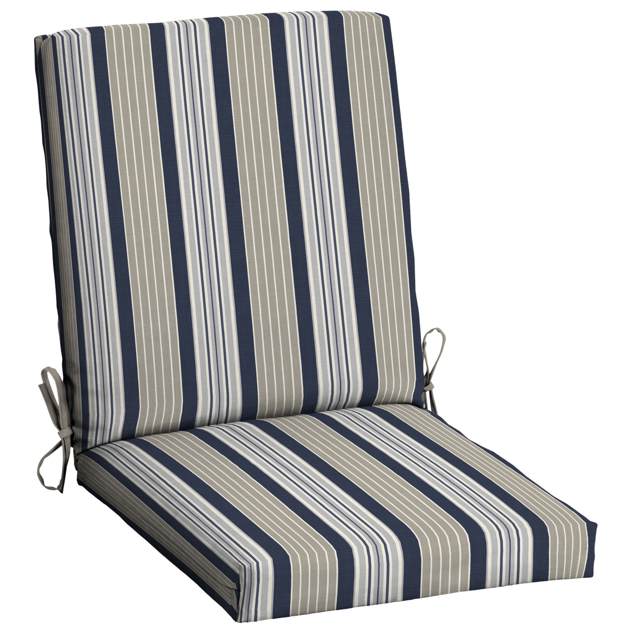 Rectangle Patio Chair Cushion Navy Blue Stripe Zimbabwe Ubuy