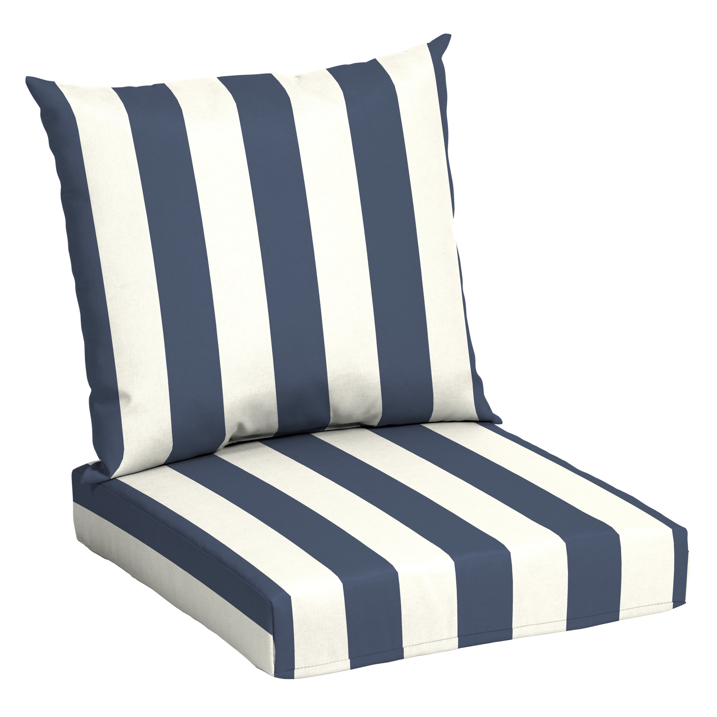 Pinstripe U-Shape Chair Cushion Set