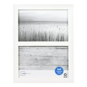 Mainstays – 4x6 Picture Frame – White Gallery 2 Photo Linear Program Wall Photo Frame