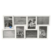 Mainstays – 4x6 Picture Frame – White Gallery 8 Photo Linear Program Wall Photo Frame