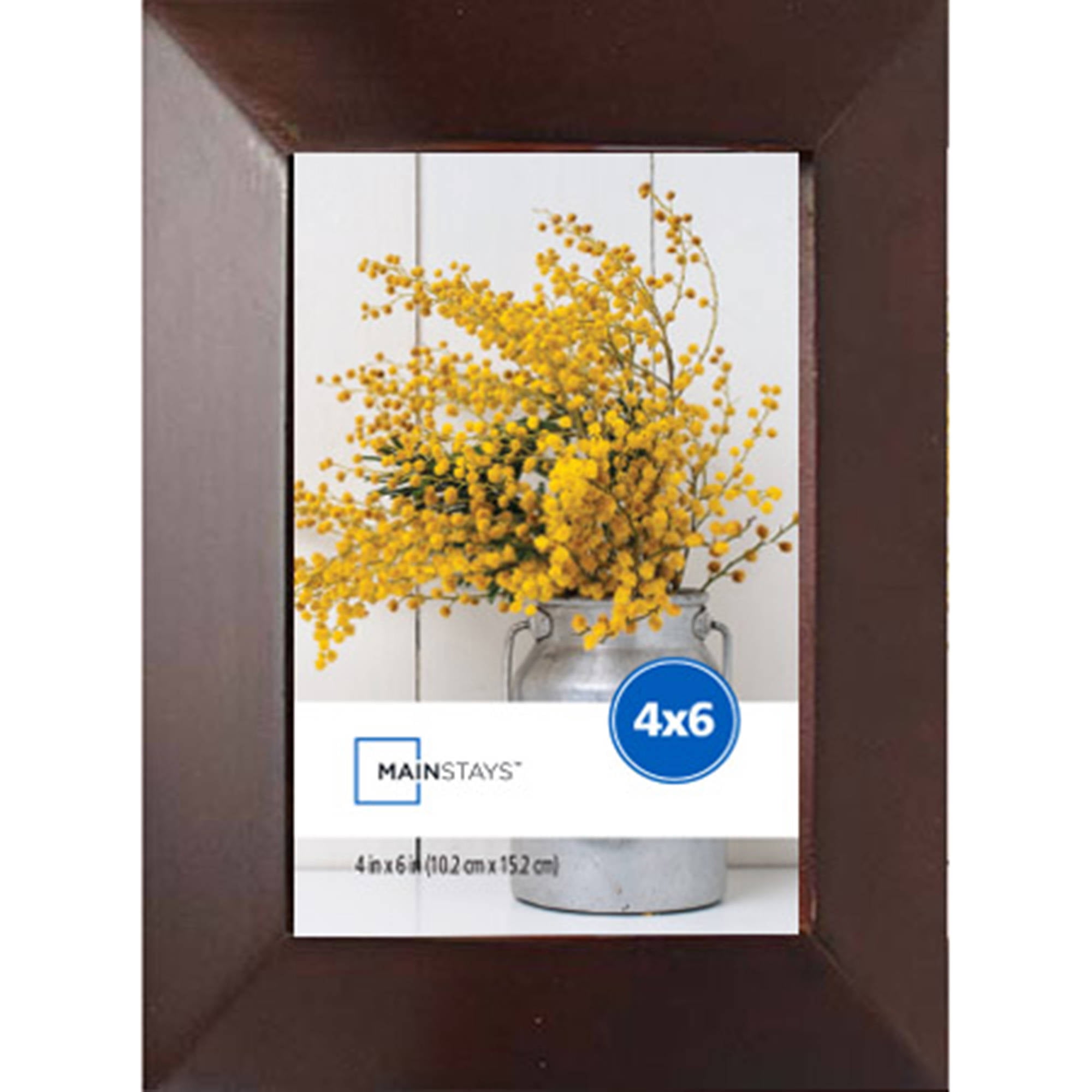 Mainstays 4x6 Bevel Brown Frame
