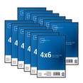 thumbnail image 1 of Mainstays 4x6 Front Loading Picture Frame, Black, Set of 12, 1 of 7
