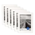 thumbnail image 1 of Mainstays 4x6 Linear Gallery Wall Picture Frame, White, Set of 6, 1 of 7
