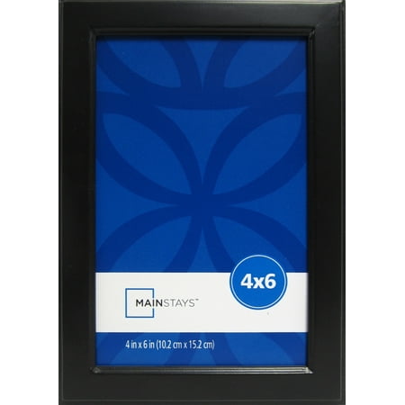 Mainstays 4x6 Stepped Frame, Black