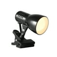 Mainstays 5" Metallic Black Adjustable Mini Clip Lamp, with LED Bulb