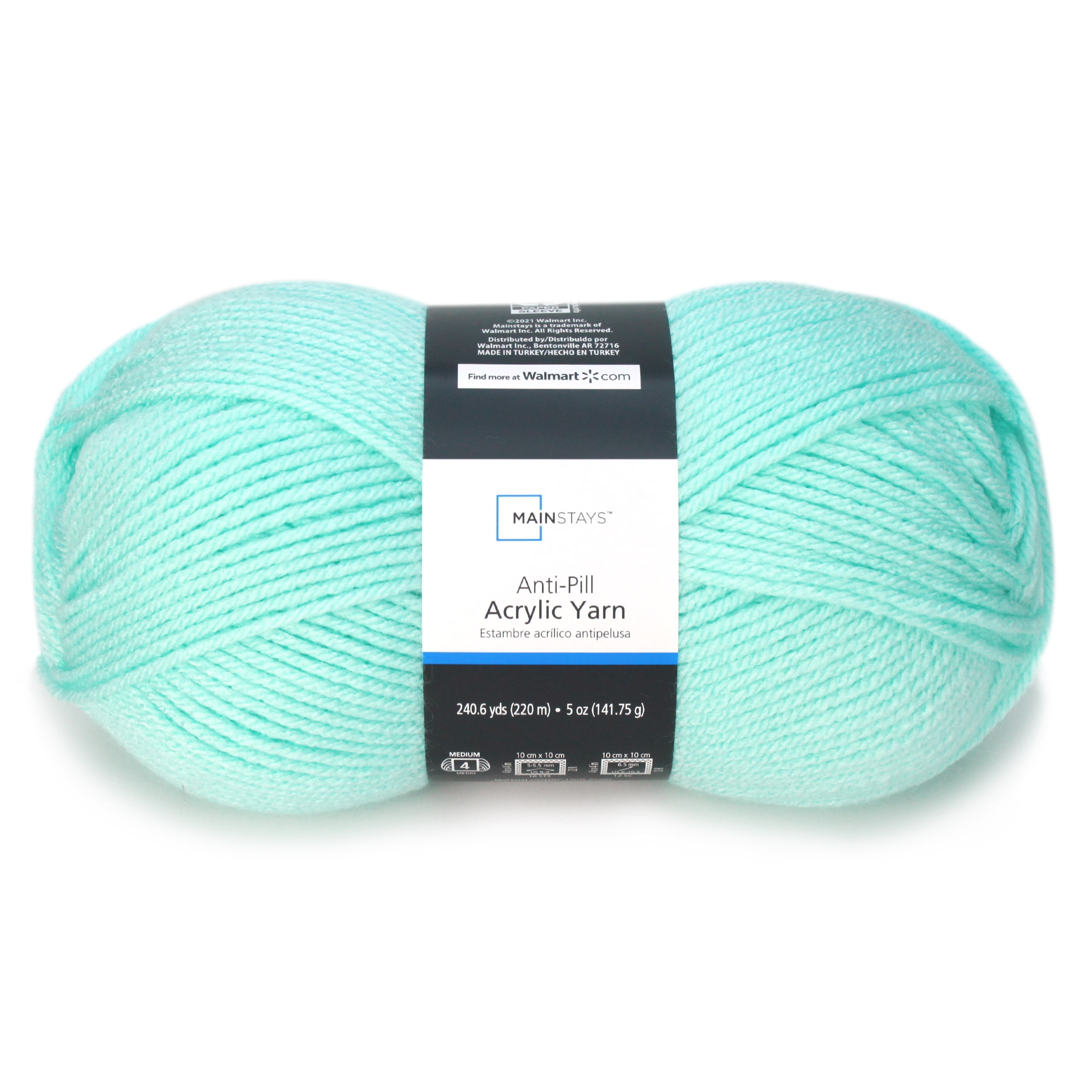 Soft Classic Multi Ombre Yarn by Loops & Threads - Multicolor Yarn for  Knitting, Crochet, Weaving, Arts & Crafts - Orchard Mist, Bulk 12 Pack