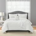 thumbnail image 1 of Mainstays 5-Piece Artic White Waffle Comforter Set, Full/Queen, 1 of 8