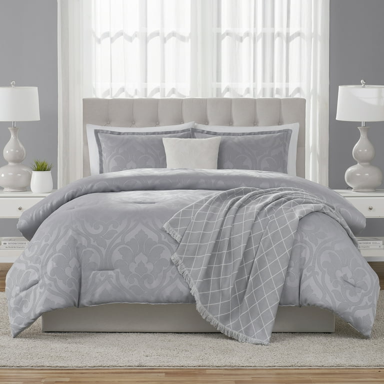Gray queen bedding sets discount
