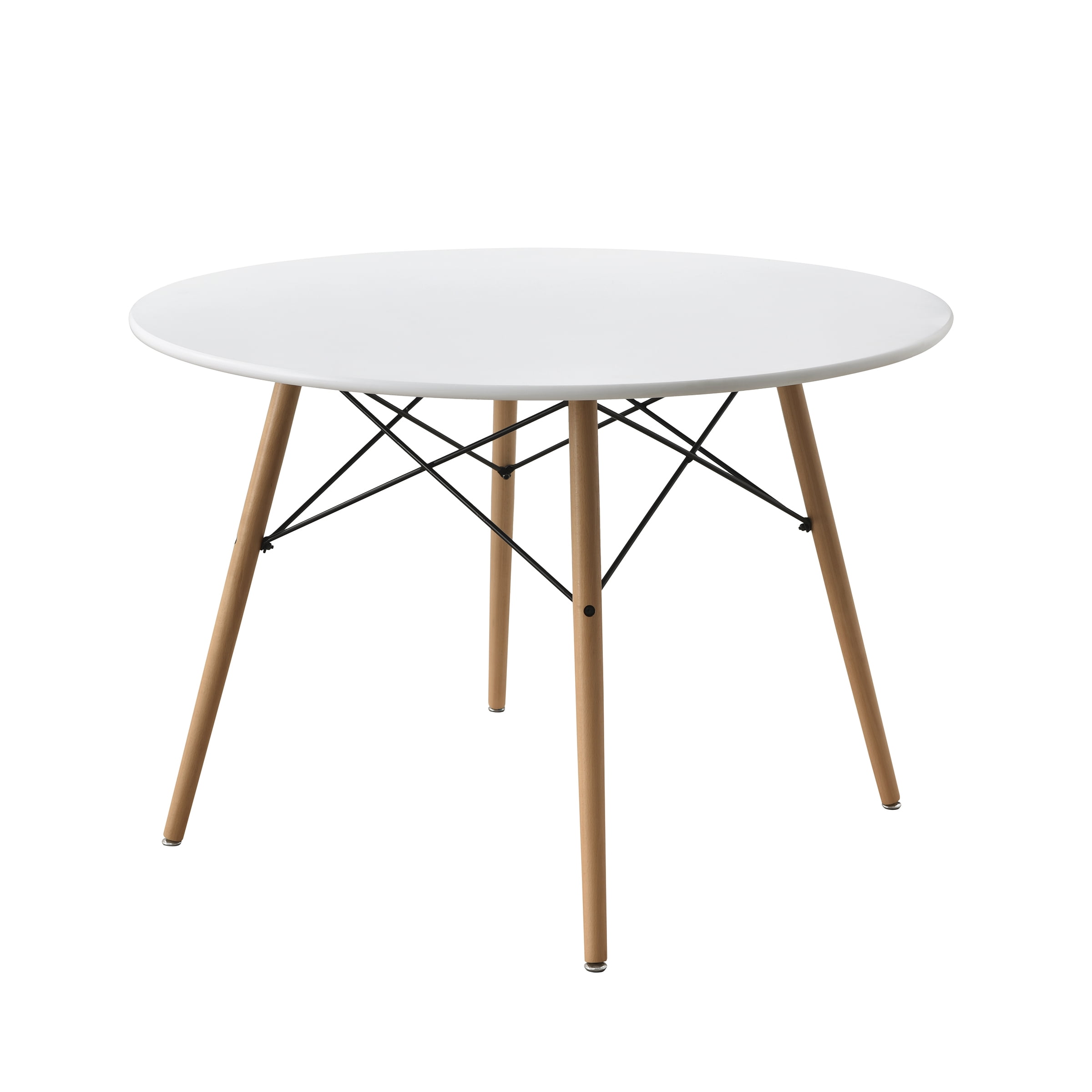 Mainstays 5-Piece Round Mid-Century Modern Dining Set
