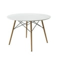 thumbnail image 1 of Mainstays 5-Piece Round Mid-Century Modern Dining Set, 1 of 3