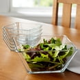 Mainstays 5Piece Square Glass Serving Bowl Set