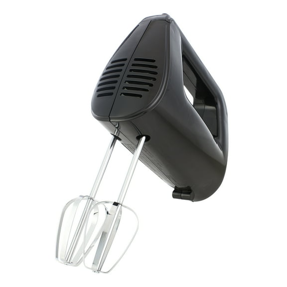 Mainstays 5-Speed Corded Hand Mixer Black with 2 Beaters, New