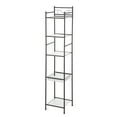 thumbnail image 1 of Mainstays 5-Tier Bathroom Storage Tower – Steel Frame, Oil-Rubbed Bronze Finish, 1 of 15
