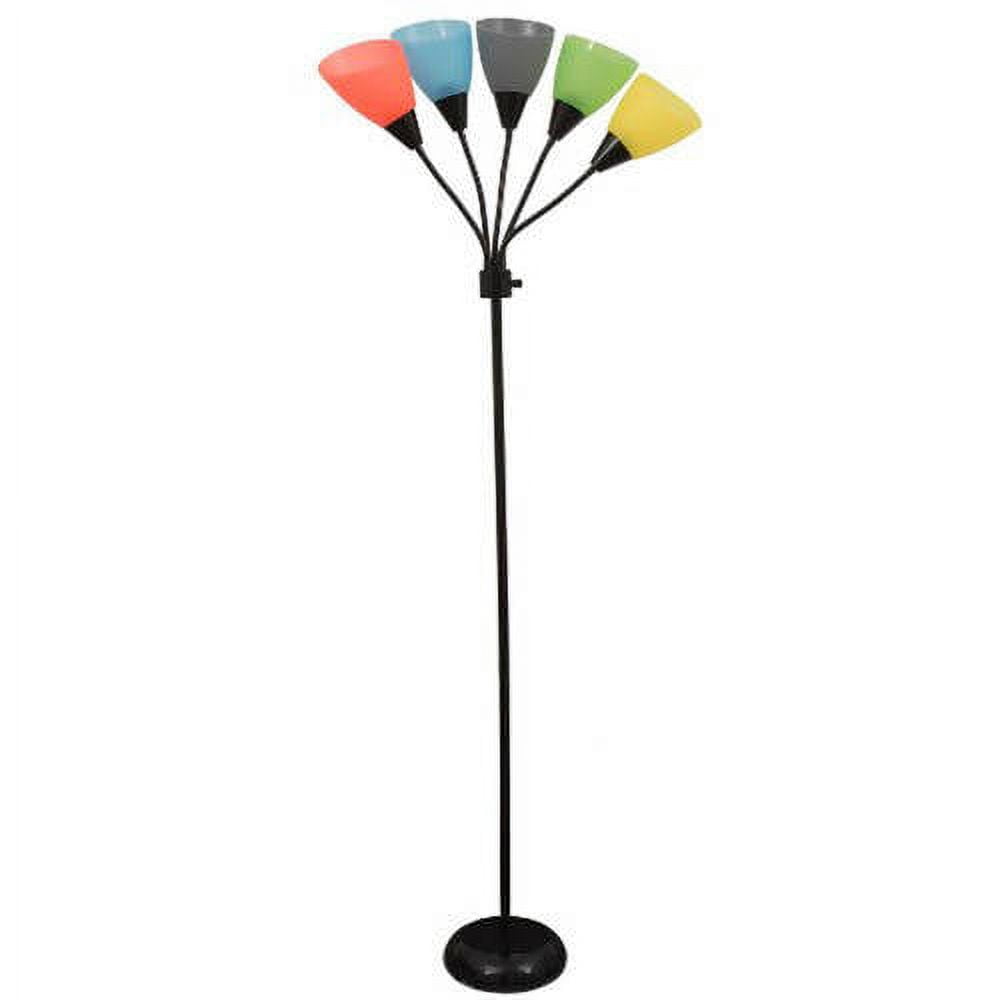 Mainstays 5light floor lamp with CFL bulbs