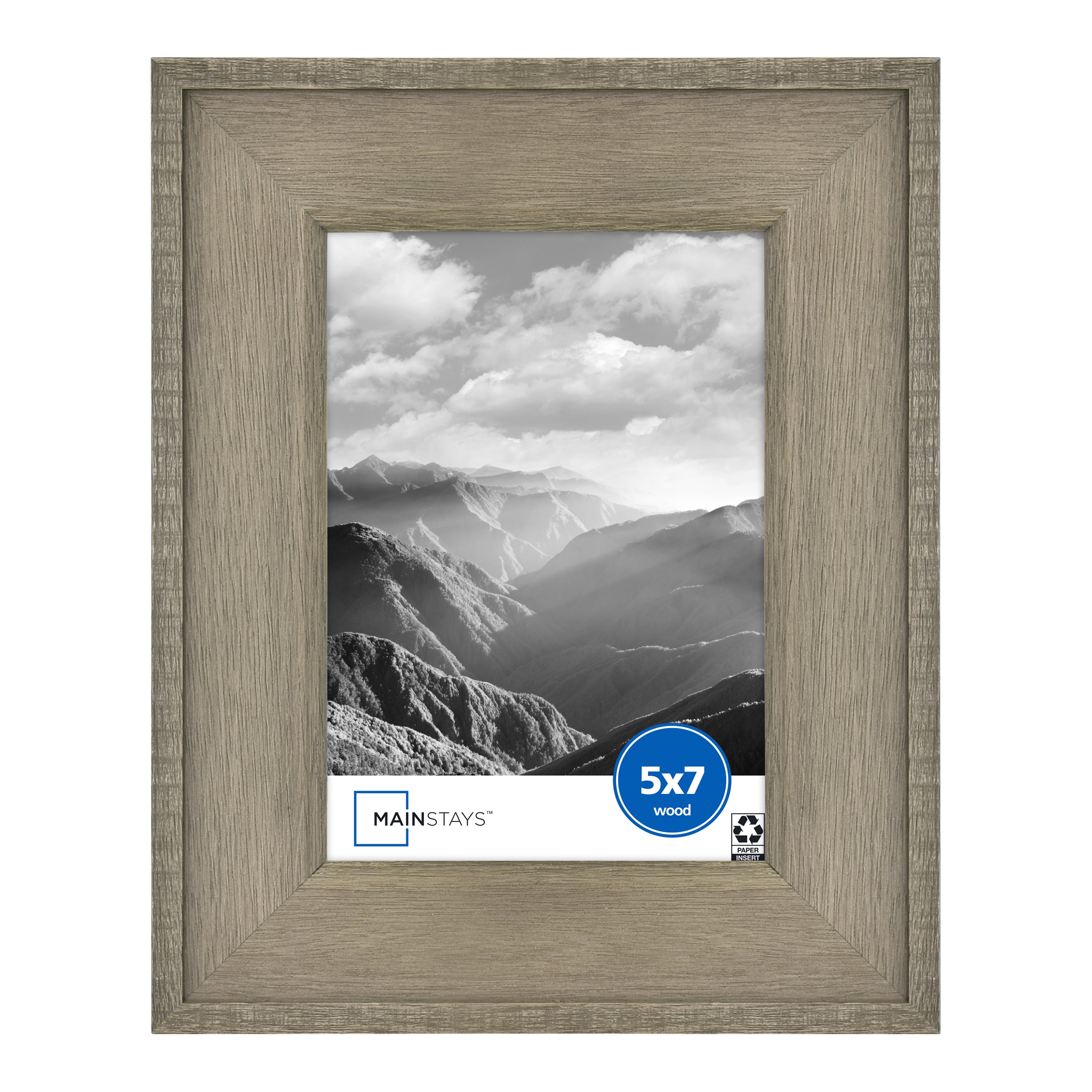 Mainstays 5" x 7" Rustic Wood Tabletop Frame