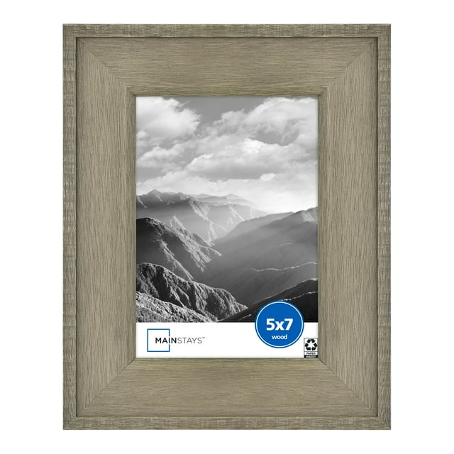 Mainstays 5" x 7" Rustic Wood Tabletop Frame