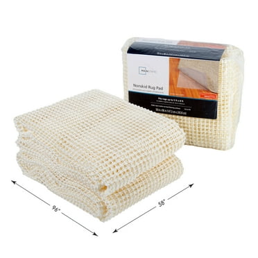 Mainstays 5' x 8' Non-Skid Non-Slip Cream Rug Pad