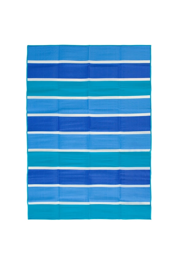 5'x7' Aqua Blue Beach Mat