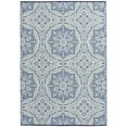 thumbnail image 1 of Mainstays 5'x7' Blue Medallion Plastic Outdoor Rug, 1 of 8