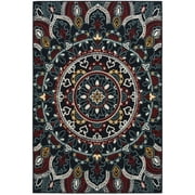 Mainstays 5'x7' Primary Medallion Outdoor Rug