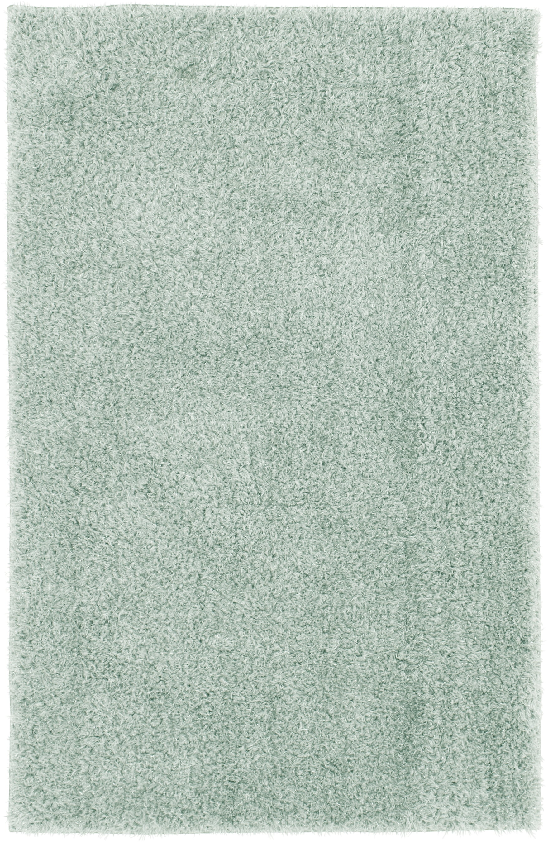 Mainstays 5'x7' Tinsel Solid Mint Green Sparkle Area Rug