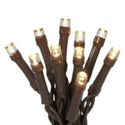 Mainstays 50-Count Warm White LED Solar Powered Mini Outdoor String Lights