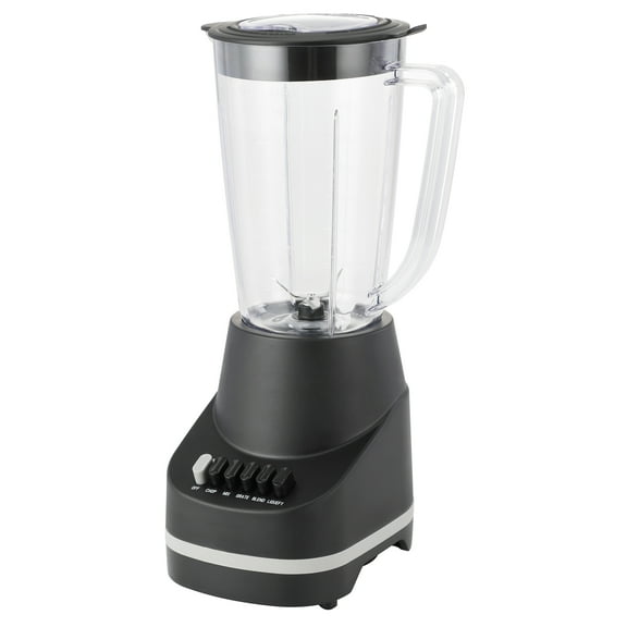 Mainstays 500 W 48 oz Jar 6-Speed Blender, Black