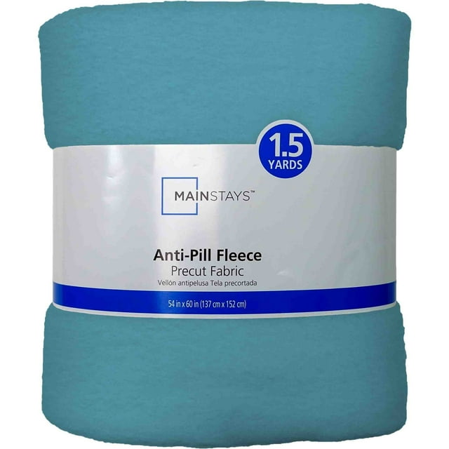 Mainstays 58" x 1.5 yd 100 Polyester Lux Antipill Fleece Solid Sewing