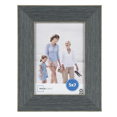 Mainstays – 5x7 Picture Frame – Chambray Blue Tabletop Photo Frame