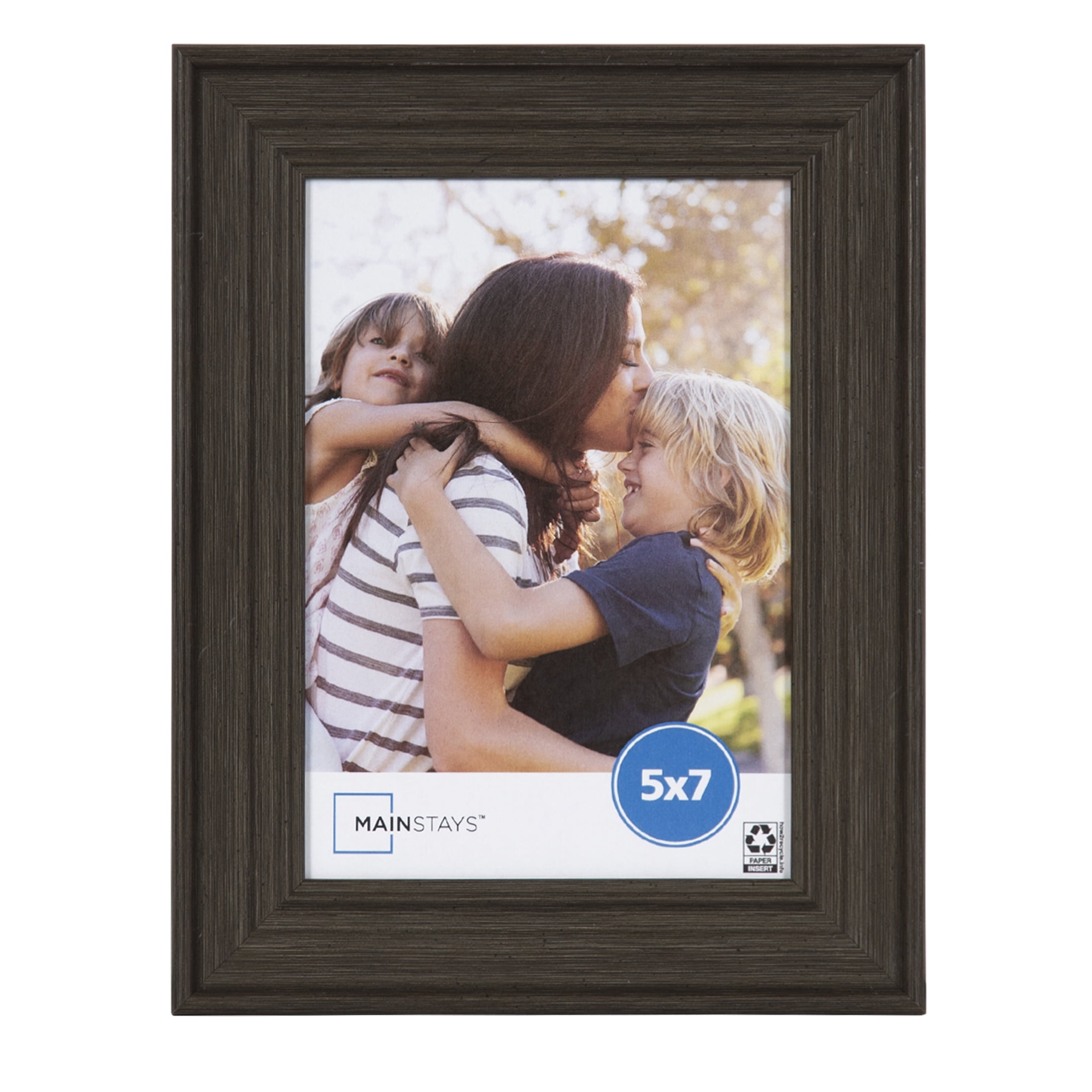 Mainstays 5x7 Dark Gray Decorative Tabletop Picture Frame - Walmart.com