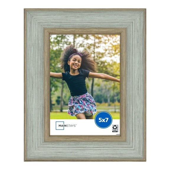 Mainstays – 5x7 Picture Frame – Teal Elegant Tabletop Photo Frame