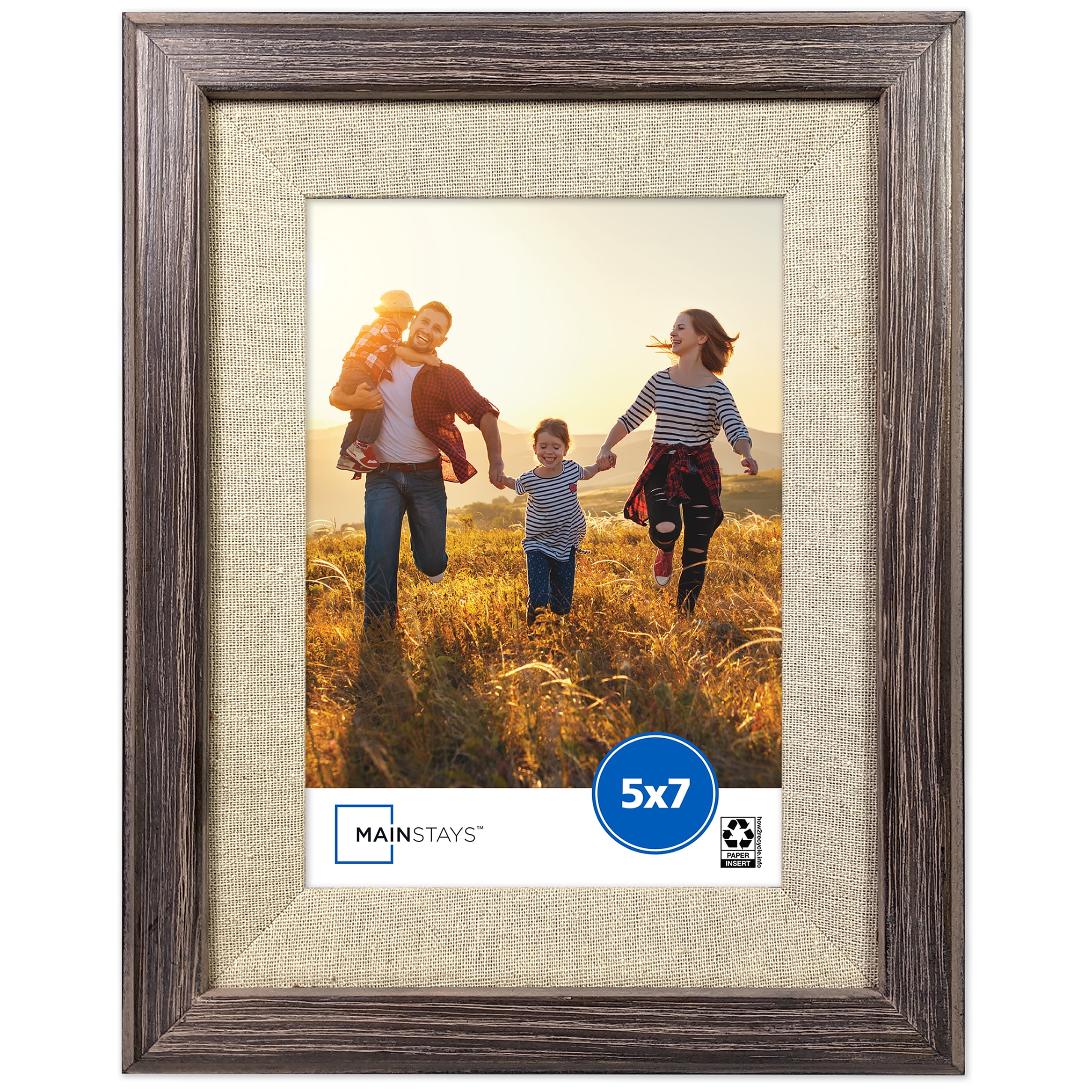 Picture Frame Wood - 4x6 (Grey) – Houseables