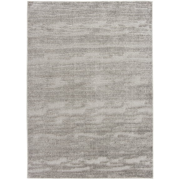 Mainstays 5x7 High-Low Gray Indoor Area Rug