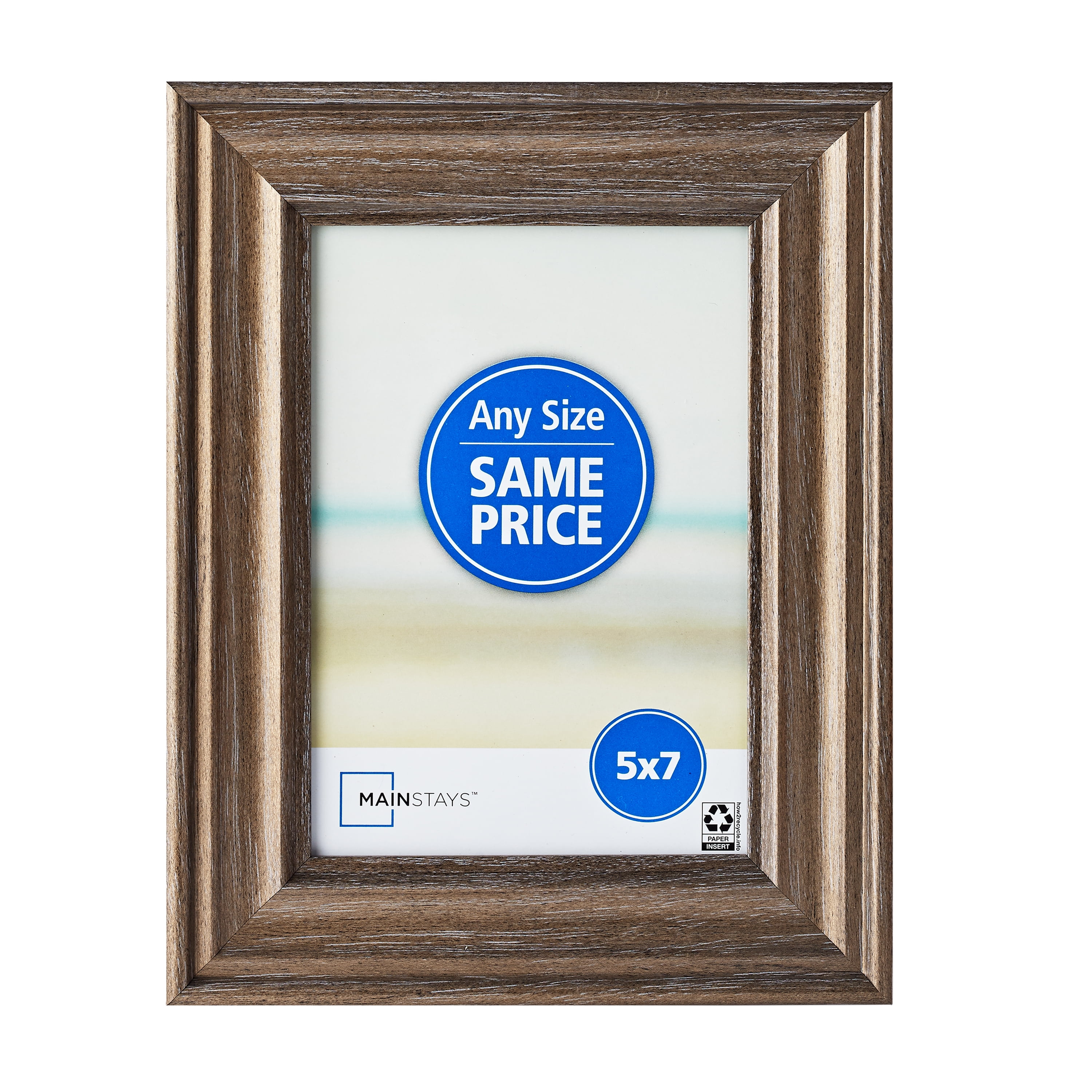 Mainstays 5x7 Metallic Bronze Picture Frame