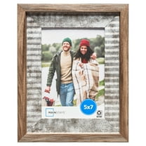 Mainstays 5x7 Rustic Farmhouse Decorative Tabletop Picture Frame