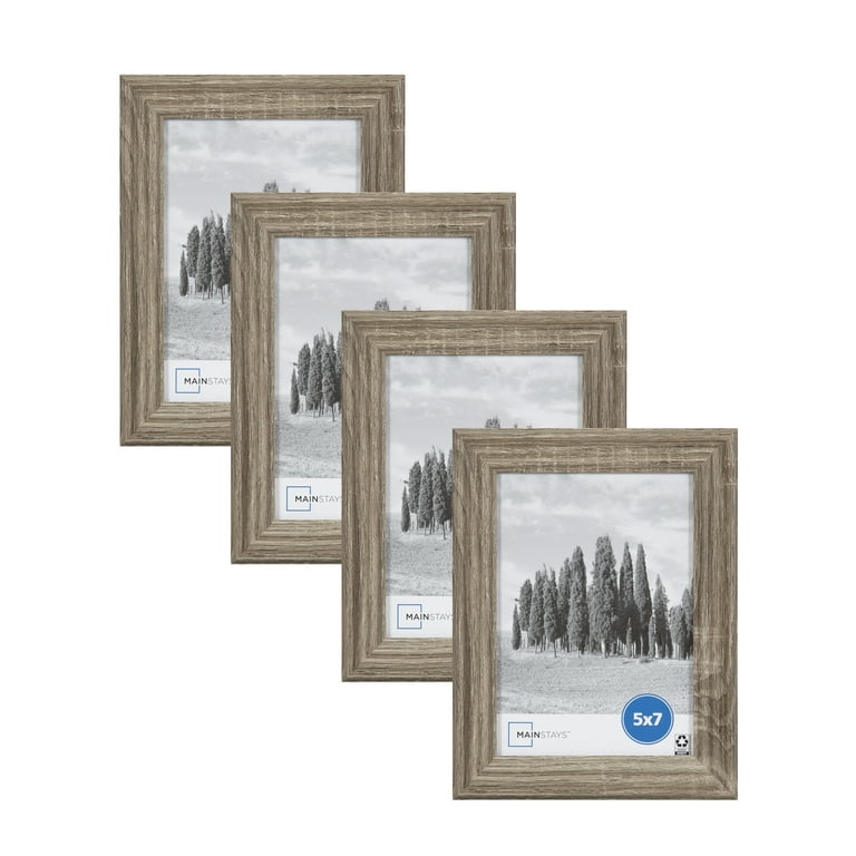 Mainstays Traditional 5x7 Rustic Gray 1.0 Gallery Wall Frame