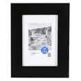 thumbnail image 1 of Mainstays 5x7 inch Matted to 3.5x5 inch Flat Wide Black 1.5" Gallery Wall Picture Frame, 1 of 7