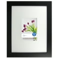 Mainstays 5x7 to 11x14 Wide Picture Frame, Black