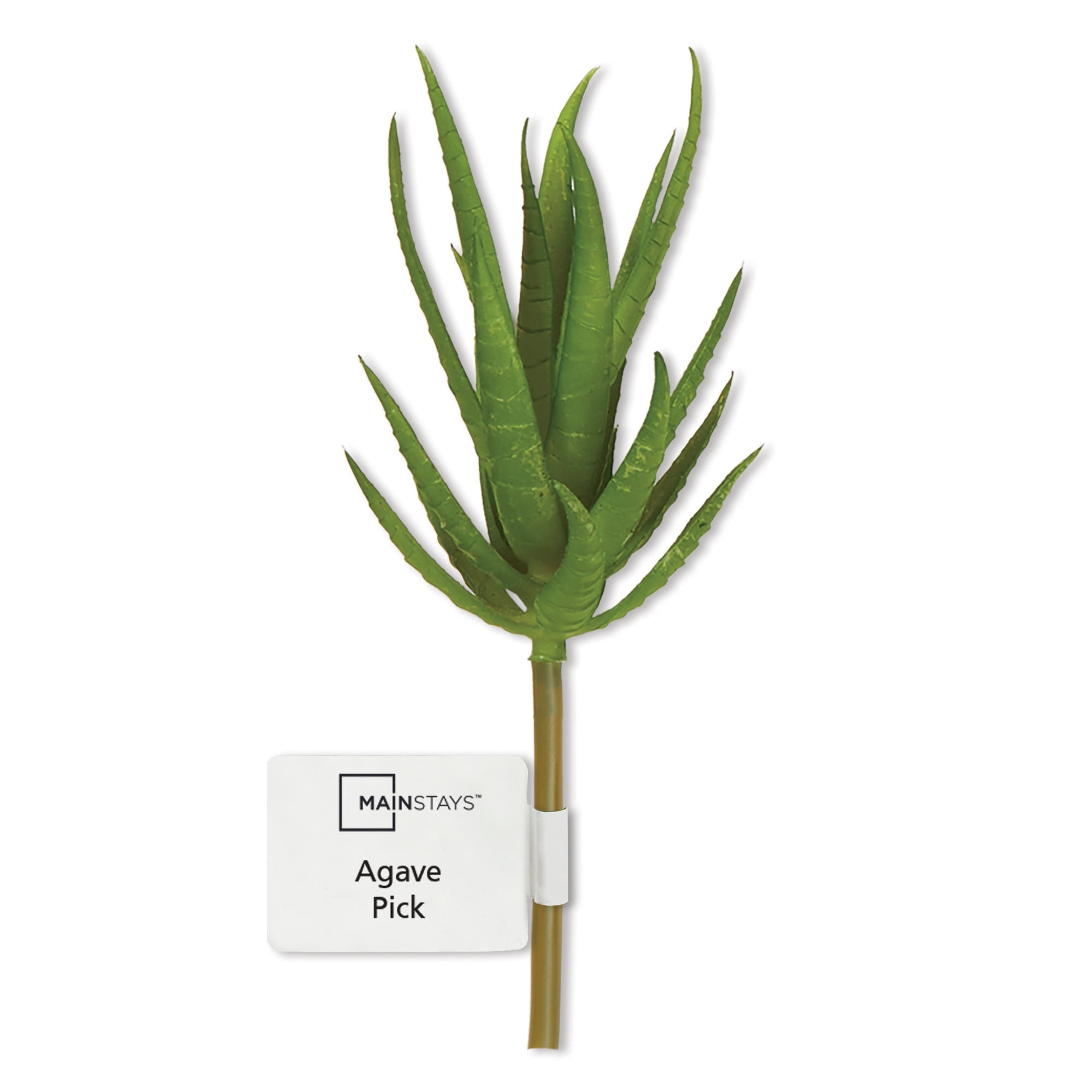 Mainstays 6.5" Artificial Green Agave Succulent Pick