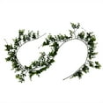 thumbnail image 1 of Mainstays 6' Artifical Green Boxwood Decorative Garland, Not in Pot., 1 of 8