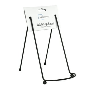  SoHo Urban Artist Black Aluminum Tabletop Easel Stand, Portable  Easel for Display, Painting Canvas and More, Set of 1