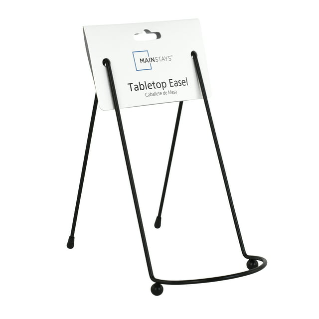 Mainstays 6" Classic Black Metal Picture Frame Easel