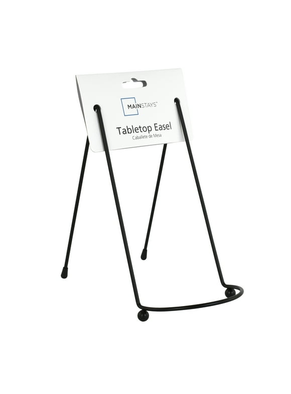 Mainstays 6" Classic Black Metal Picture Frame Easel