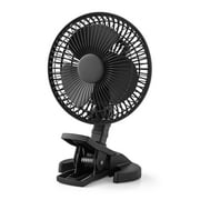 Mainstays 6" Desktop/Clip AC Electric Household Personal Fan With 2 Speed Black