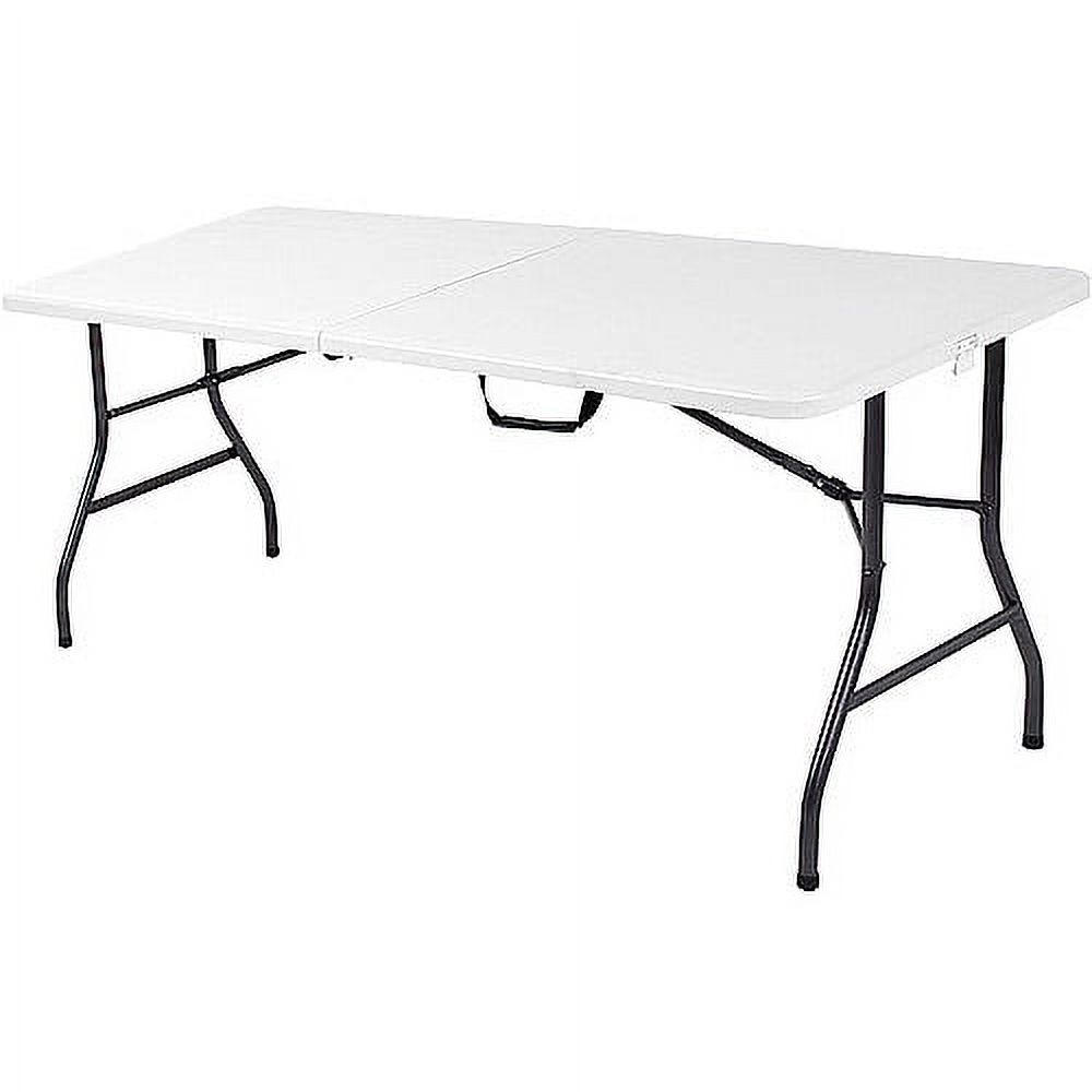 Mainstays 6-Foot Long Center-Fold Table by Cosco, Multiple Colors - image 1 of 2