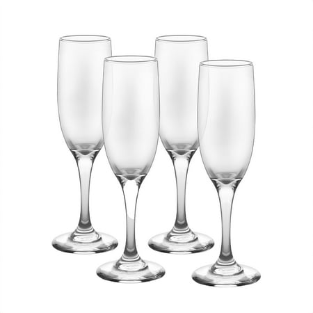 Mainstays 6 oz Glass Champagne Flute