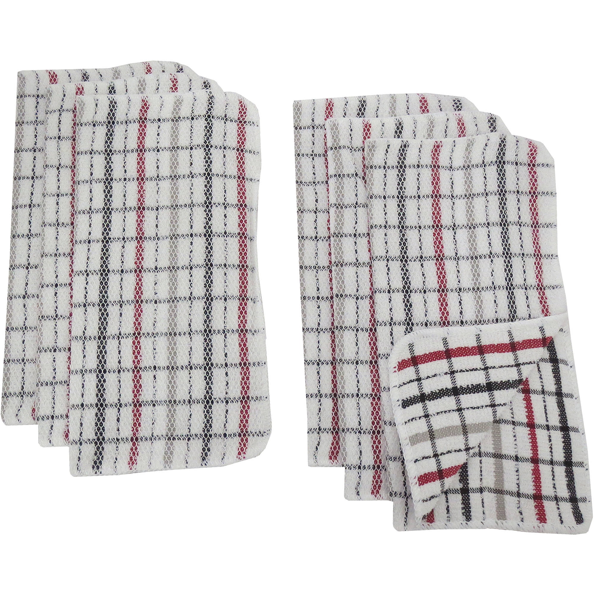 Mainstays, 6 Pack, Kitchen Dish Cloth Scrubber