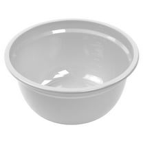 Mainstays 6 Quart Bowl Polypropylene White